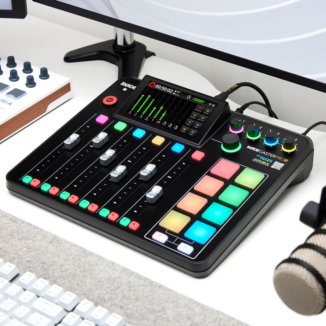 RØDE RODECASTER PRO II - Console di mixing 9 canali USB