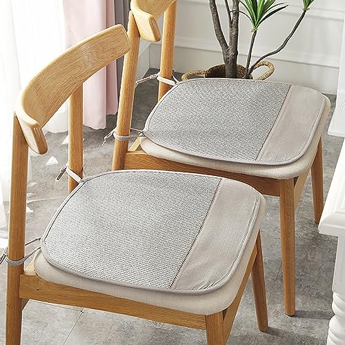 Coussin de chaise antidérapant contre le mal de dos au bureau gris