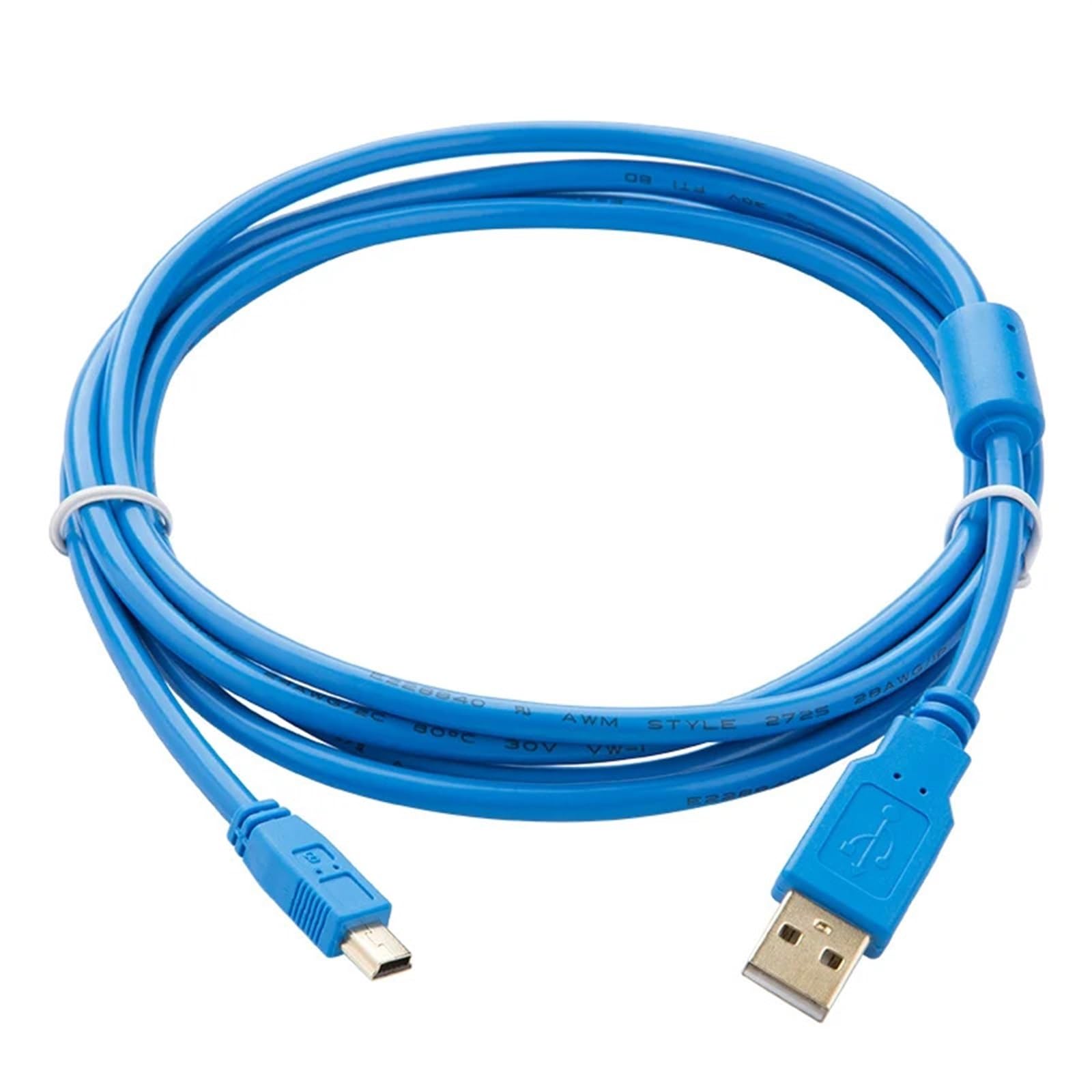 JDOUNFMO Suitable PLC VS/VS1-32MT/28MT Series USB Port Programming Cable (Color : Blue GoldPlated Type, Size : 3m)