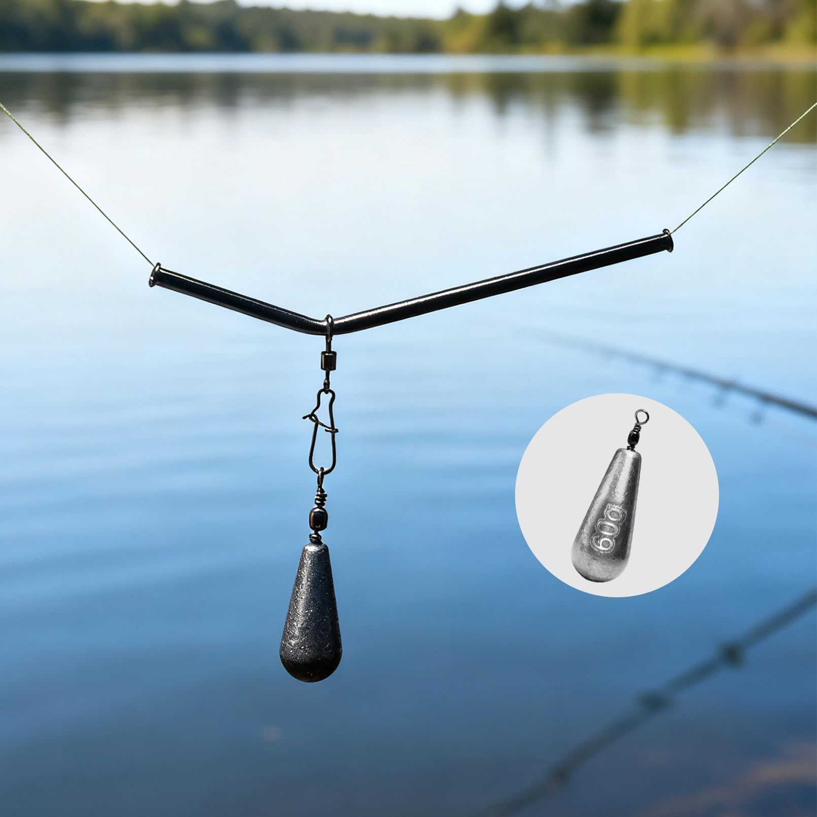 Set di piombo da pesca a forma di pera, da 25 g fino a 120 g, in metallo ad alta densità, resistente alla ruggine e superficie liscia, ideale per la pesca in posa e di base