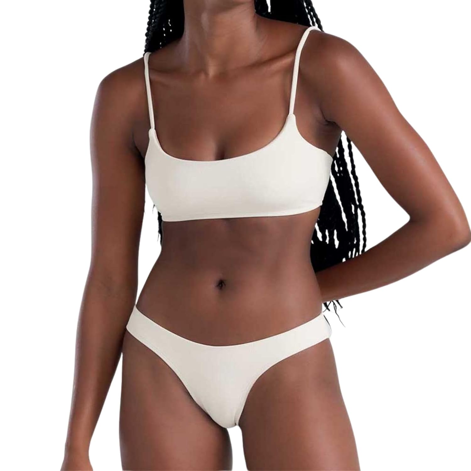 Biquini Asa Delta Bojo Removível Praia Textura Natural She