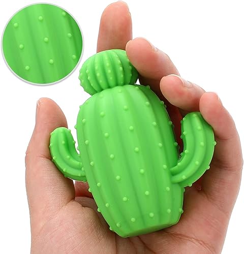 Miniatura 24 de Sunseeke Silicone Dryer Balls, Natural Fabric Softener, Reusable, Reduces Clothing Wrinkles and Saves Drying Time -Blue, XL 4-Pack (Flowers)