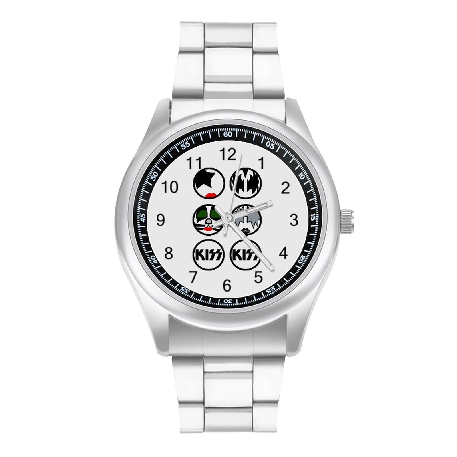 Amazon.co.jp: 腕時計 キッス KISS キス うで時計 クォーツ時計 うでど