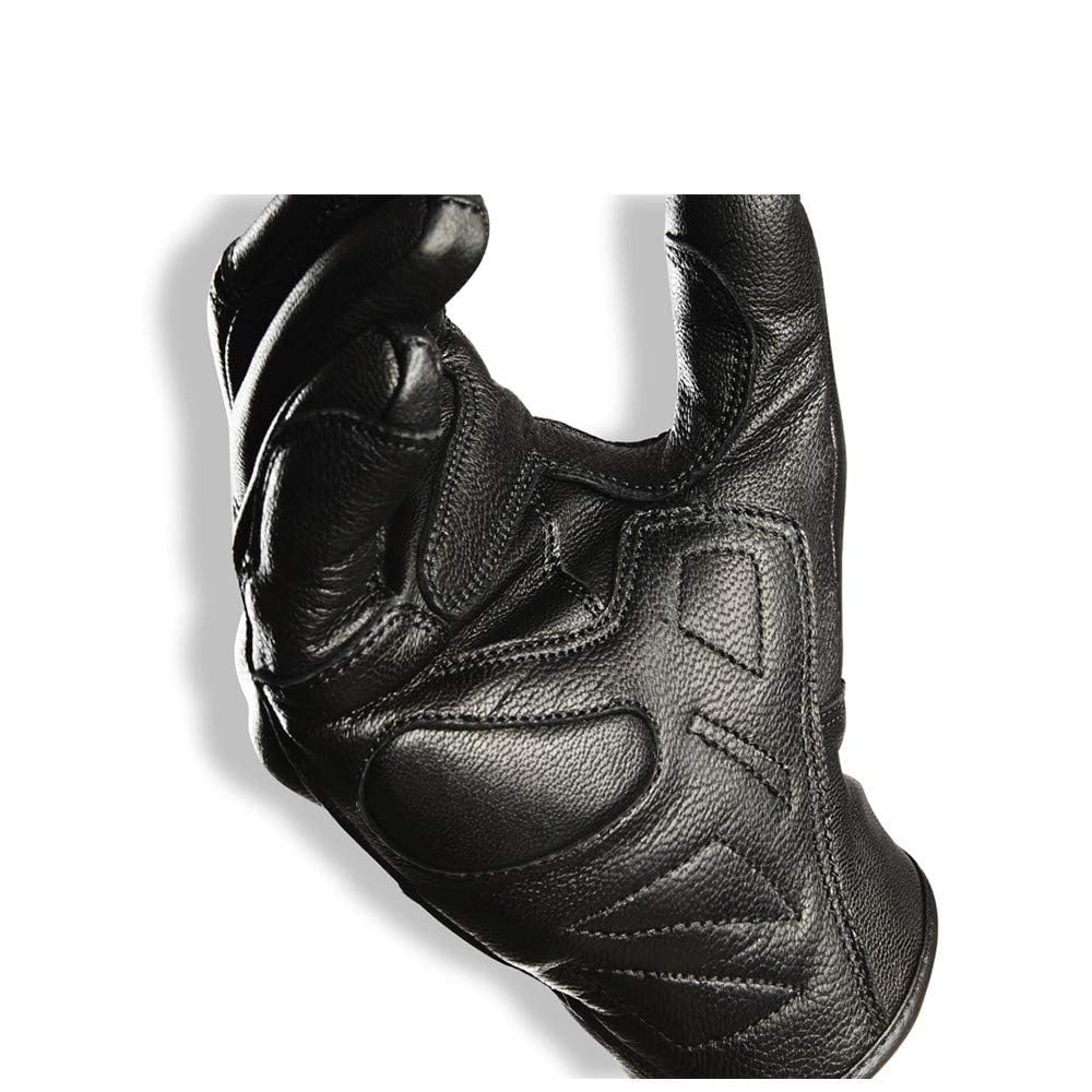 KSK Gants Smart - Été Gants Moto, Scooter Noir - Protection Optimale pour Trajets Urbains et Route