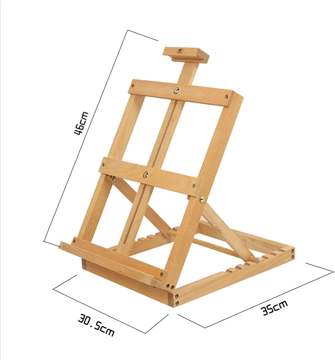 Balanced Desktop Folding Easel, Children' s Mini Easel, Easy to Carry and Can Be Used in The Field, Multifunctional Disp(