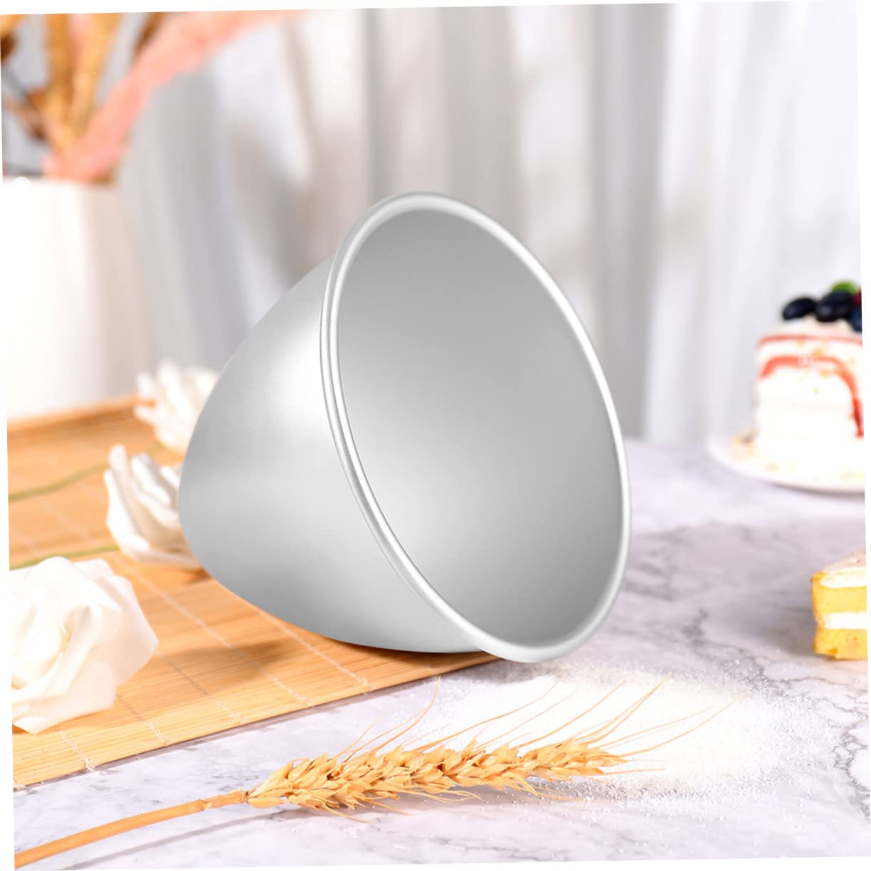 TOPBATHY 6pezzi Per Per Cheesecake Molds Creativi Per Utensili Per Pasticcerie e Te Design Antiadente