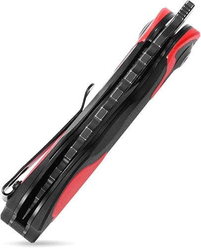 Miniatura 6 de Sitivien ST161 - Cuchillo de bolsillo plegable, hoja de acero DC53 con mango G10, cuchillo de herramienta EDC de la serie del zodiaco chino para