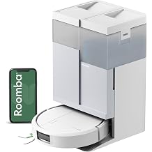 iRobot Roomba Plus 415 Robot Vacuum & Mop Combo, White, 20,000Pa Suction, 90 Days Self-Emptying, Multifunction Dock, Self-Cleaning & Hot Dry, Smart Obstacle Avoidance, Lifting Spinning Mops