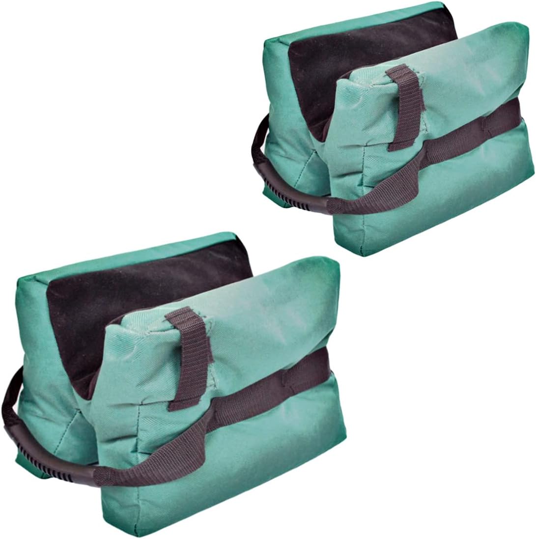 ZENGSUSU Super-Large Unfilled Shooting Rest Bag for Rifles/Long Guns，Durable Water-Proof Oxford Sandbags Portable Hunting & Shooting Gun Holders (2-Set：cam) : Sports & Outdoors