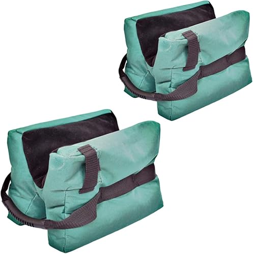 Bolsa de descanso de tiro para rifles sin llenar, táctica 600D resistente al agua Oxford soporte para sacos de arena para tiro al aire libre y caza
