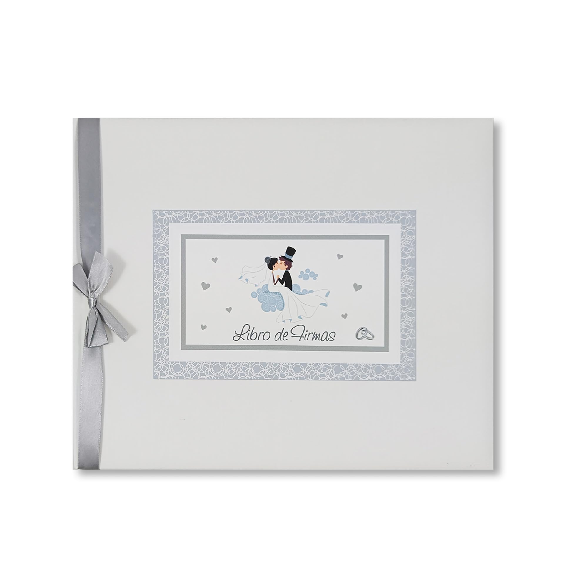 Pack wedding couple signature book, plus mobile phone holder to put the photo of the partners - Image 2