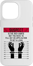 Suspect is The Rich Auntie but You Have to Fill Out a Loan Case for iPhone 14 Pro Max