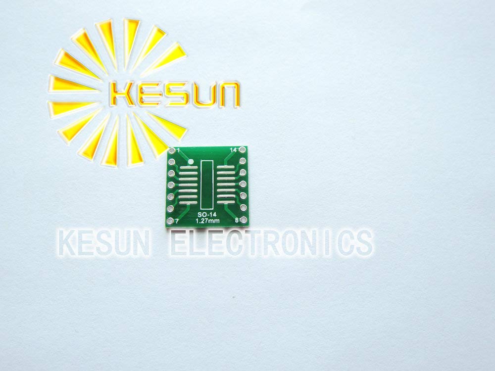 Wiring Connecting Terminals - 100PCS X TSSOP14 SSOP14 MSOP14 SOP14 Turn DIP14 14pin IC Adapter Socket/Adapter Plate/PCB Suitable for IC Socket Connector