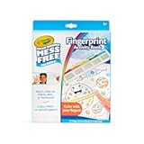 Color Wonder Mess Free Fingerprint Ink Painting Activity Set, Toddler Finger Painting Alternative, Stocking Stuffers for Kids, Holiday Gifts