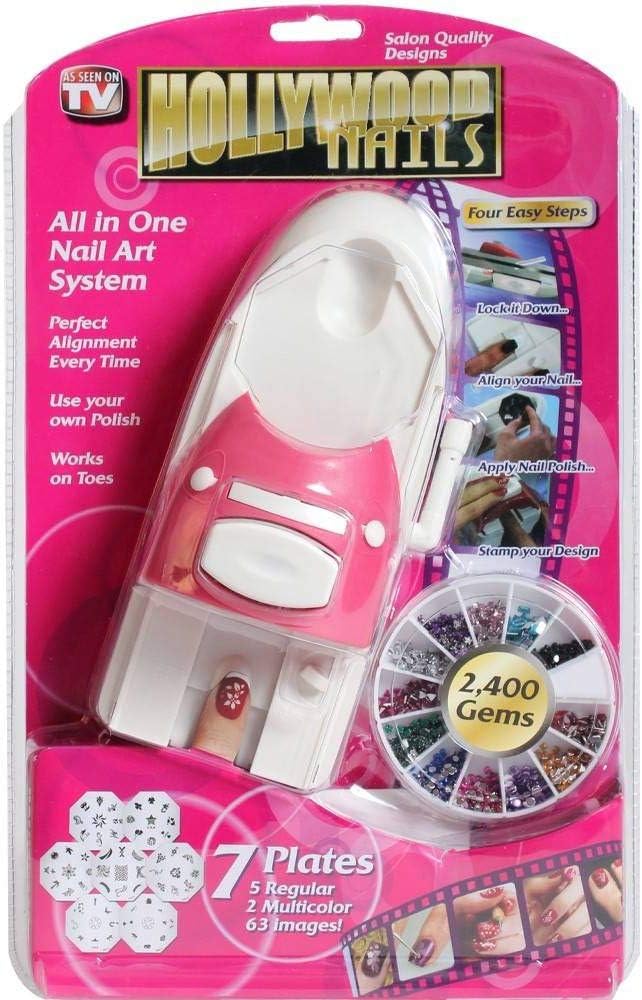 Hollywood Nails All in One Nail Art System