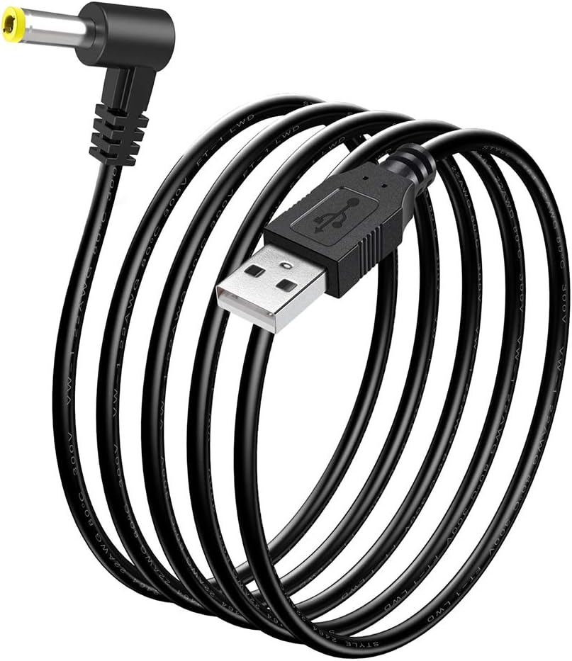 PChero USB DC Cable for Panasonic K2GHYYS00002 HD Camcorder, Ideal Power Supply Replacement Charger Cord for HC-V180K HC-V380K HC-V770 HC-VX870 HC-WX970 HC-WXF991