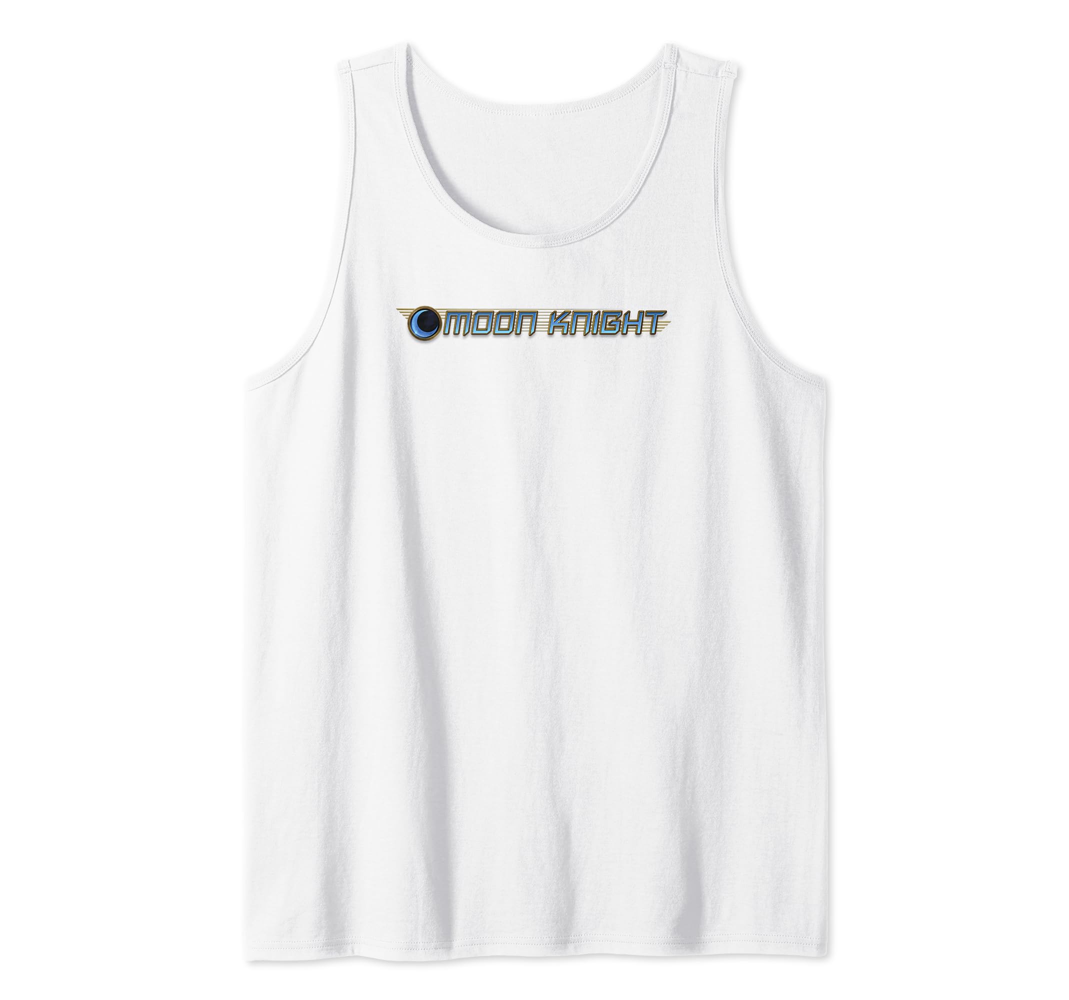 Camiseta Marvel Moon Knight negra sin mangas de algodón estilo cómic 2
