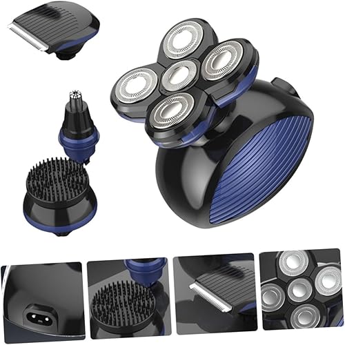 Miniatura 2 de FRCOLOR Máquina de afeitar de cabeza de aceite para hombre, máquina de afeitar eléctrica para hombre, máquina de afeitar eléctrica para hombre,