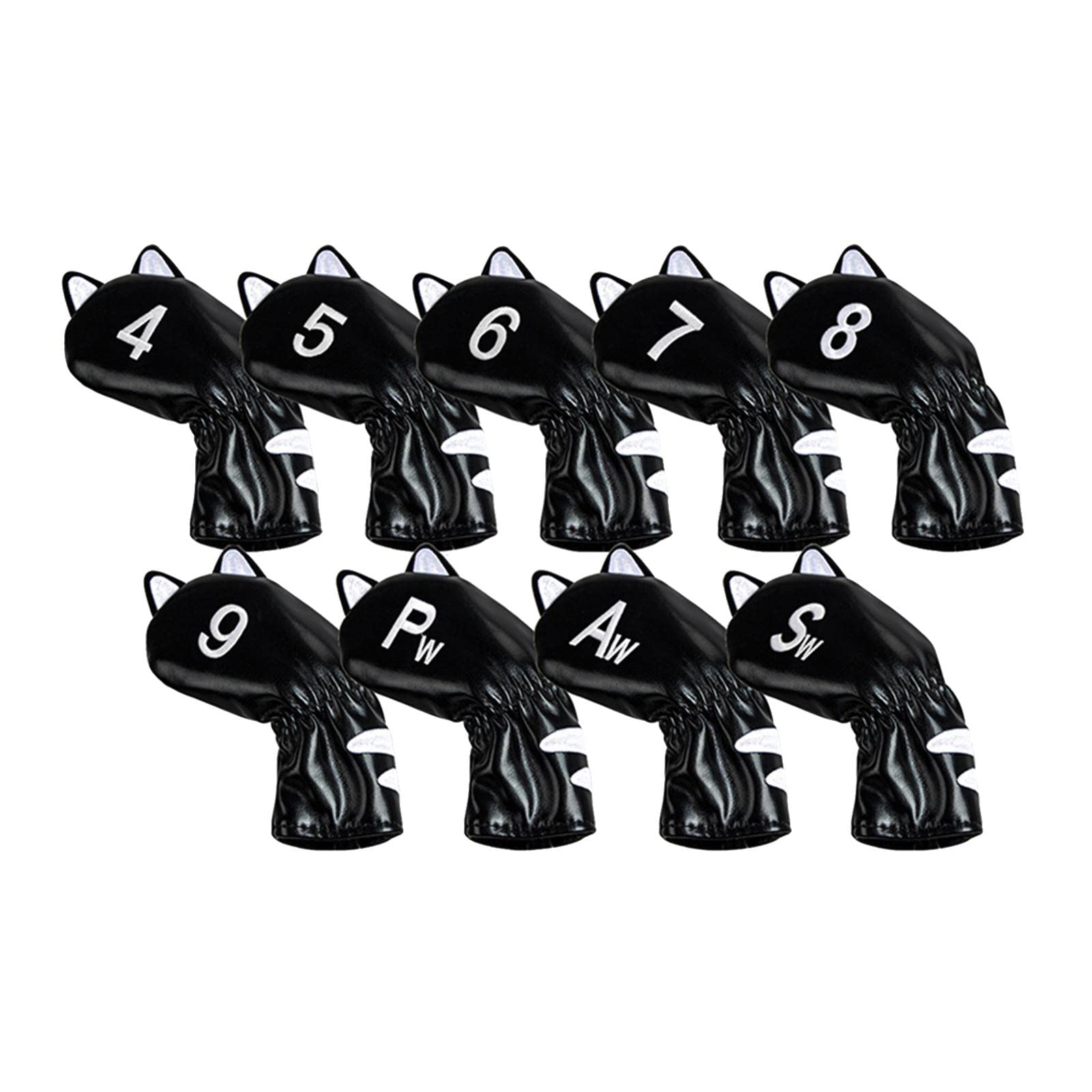 rockible Copritesta Impermeabili per Stecche da Golf, Protezione per Stecche da Golf, Mazze, Putter, Wedge, Attrezzatura Spessa, Copritesta per Putter