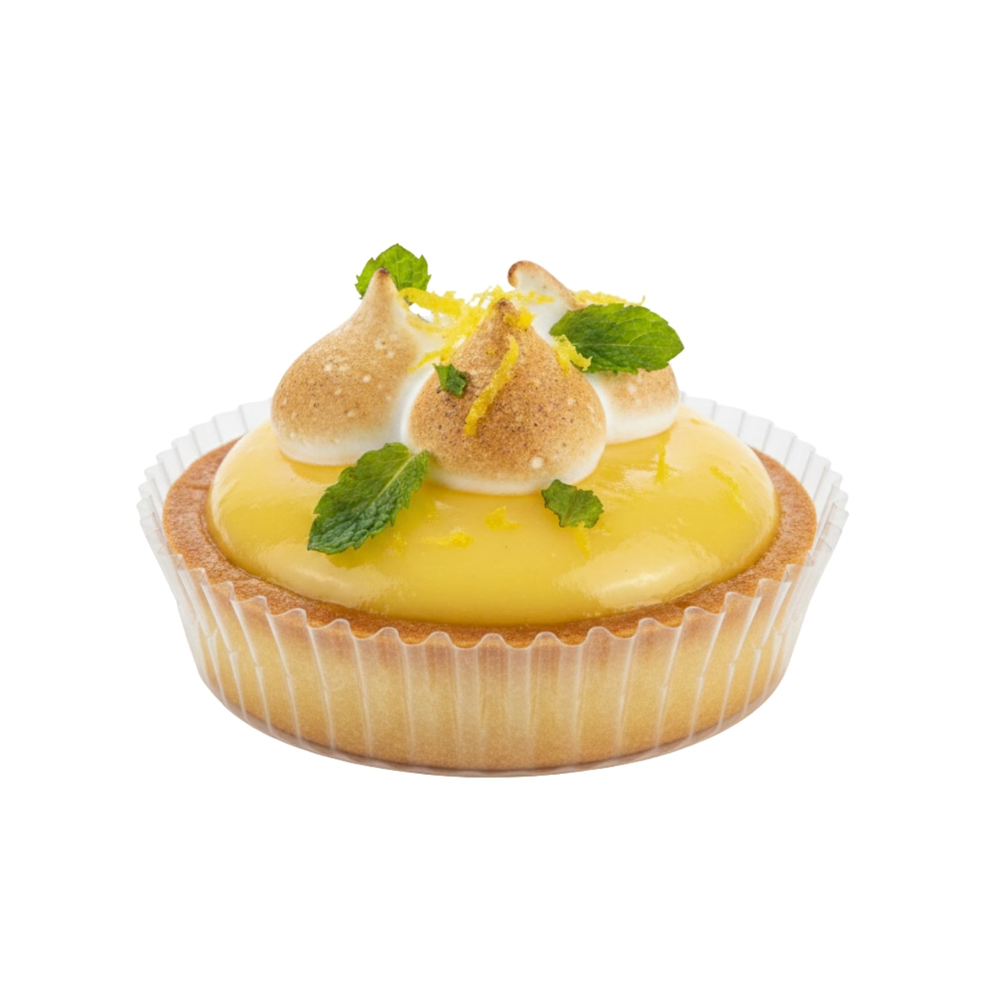 Restaurantware 2 Ounce Mini Cupcake Liners 200 Greaseproof Mini Muffin Papers - Disposable Peel Off Clear Plastic Clear Cupcake Wrappers For Desserts