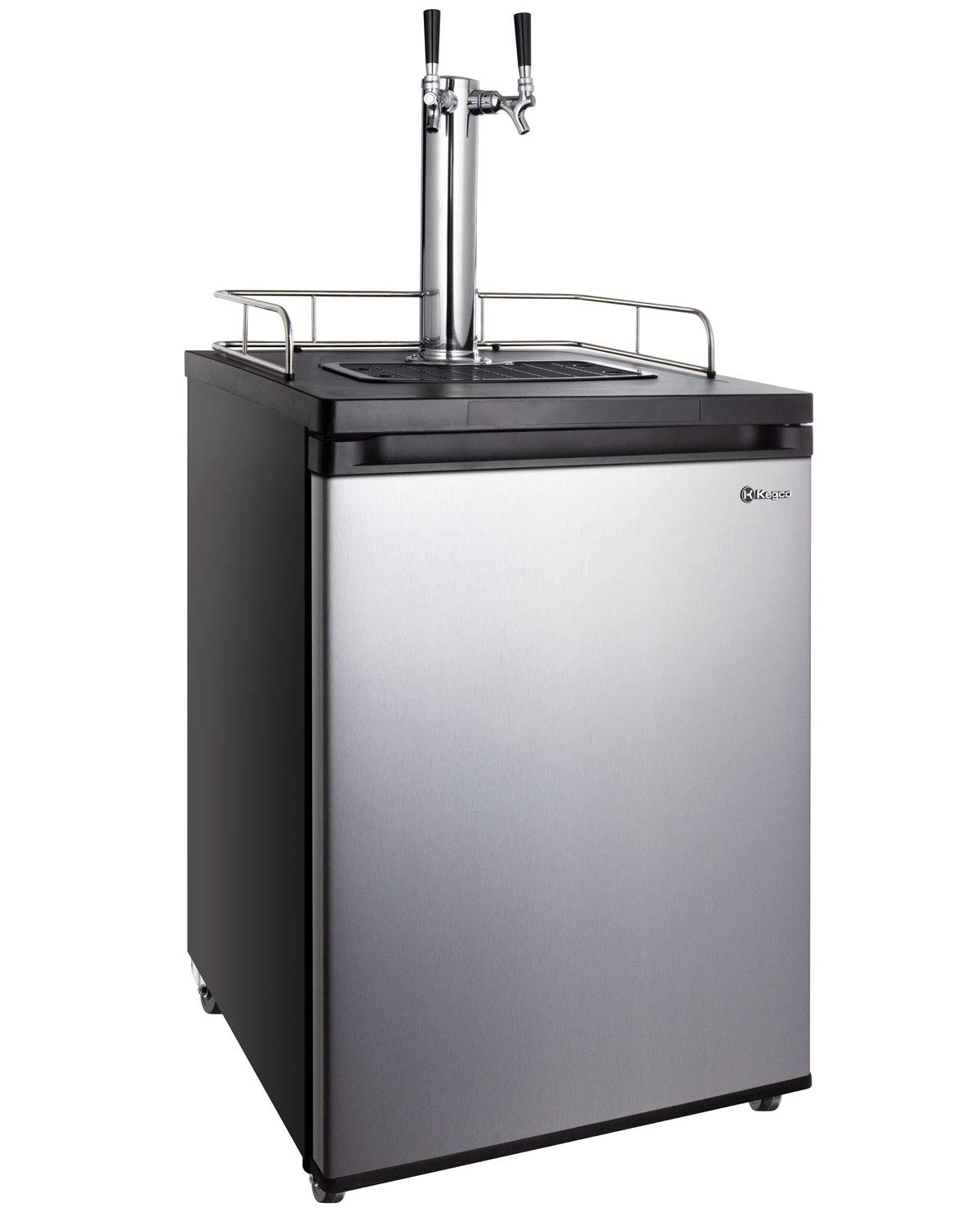 3PHBK209S-2 Dispensador de barriles, 2 grifos, acero inoxidable