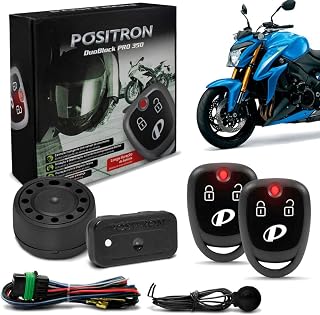 Alarme Moto Duoblock Pro 350 G8 Pósitron Universal Com Presença