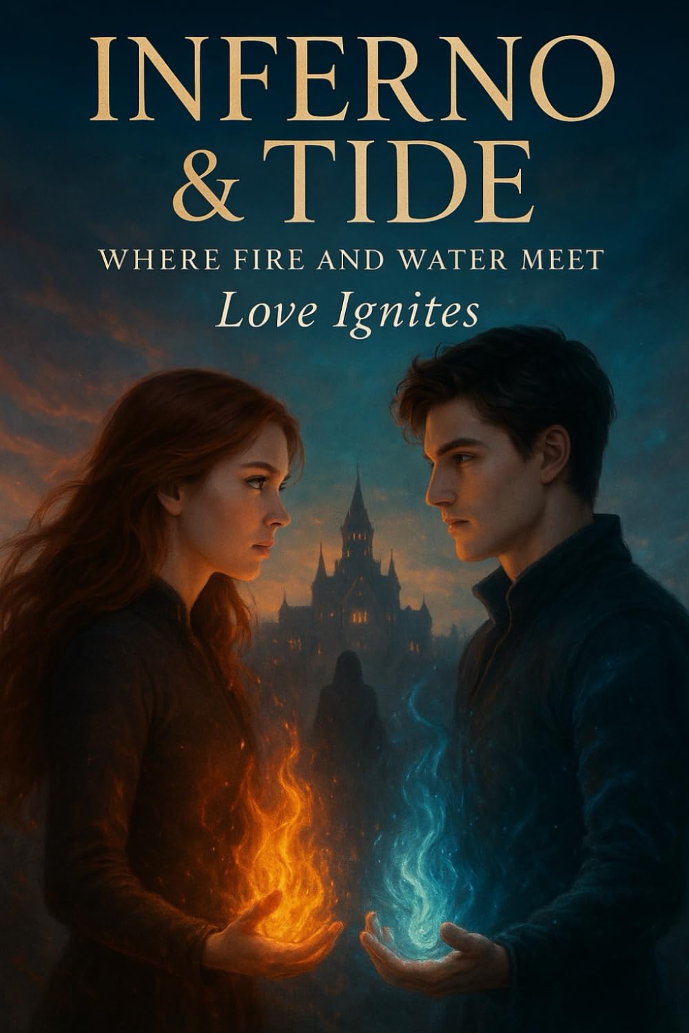 Inferno & Tide: Where fire and water meet, Love ignites.