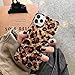 J.west Case for iPhone 11 Pro Max 6.5 inch, Luxury Sparkle Bling Translucent Leopard Pattern Cheetah Print Soft Silicone TPU Fashion Design Protective Case Phone Cover for Girls Women