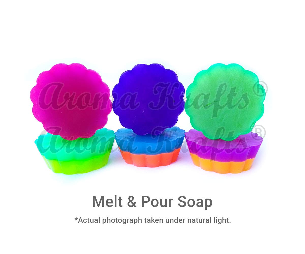 Aroma Krafts Fluorescent Colours (A) for Candle Making - Set of 6 (10 g Each) 3