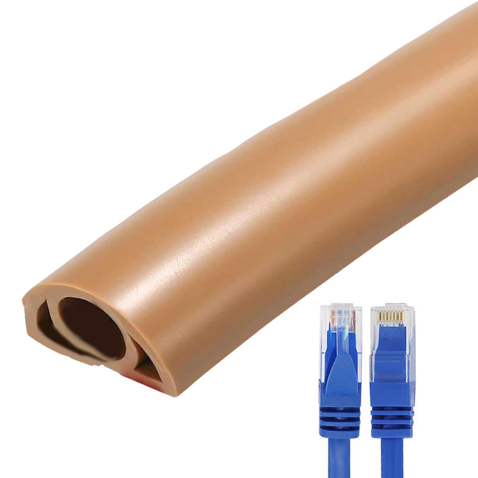 Base oculta de cable autoadhesiva protector de suelo flexible aislante para zonas de paso 8