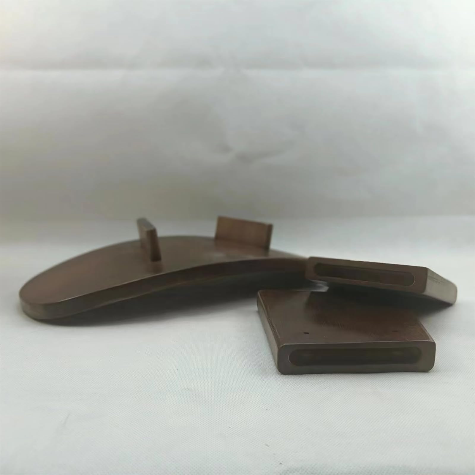 TsoLay Banc de Méditation, Tabouret de Méditation Portable, Siège Ergonomique Incliné avec Bords Arrondis, Ergonomique à Genoux en Bois Écologique Fait à la Main, pour la Prière Assise à Genoux
