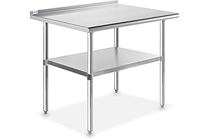 GRIDMANN Stainless Steel Wall Kitchen Table