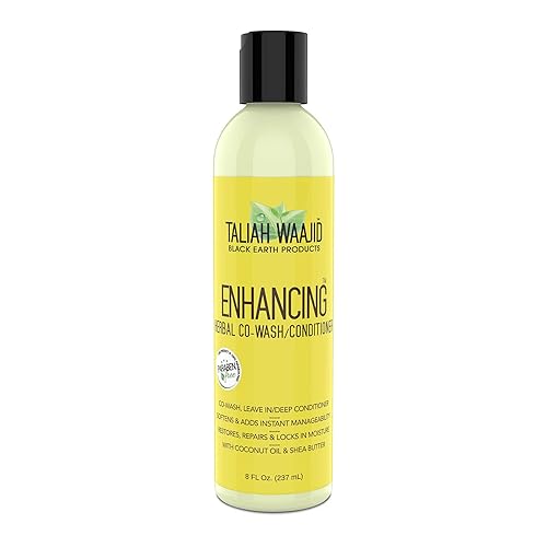 Taliah Waajid Black Earth Products - Acondicionador de hierbas mejorador, 8 onzas
