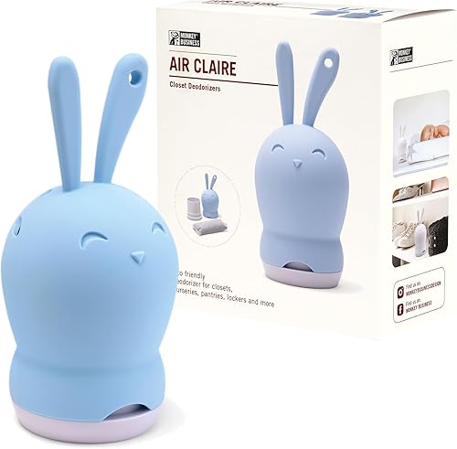 Monkey Business Eliminadores de oloresdesodorantes Aire Claire para armarios y áreas pequeñascarbón activado también mantiene armarios, taquillas,