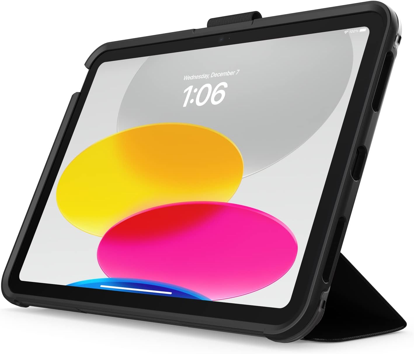 OtterBox Symmetry Folio Series case for iPad (A16) & iPad 10th Gen - Starry Night (Clear/Black/Dark Grey), Ultra-Sleek Design, Multiple Viewing Positions, Magnetic Sleep/Wake Cover - Image 6