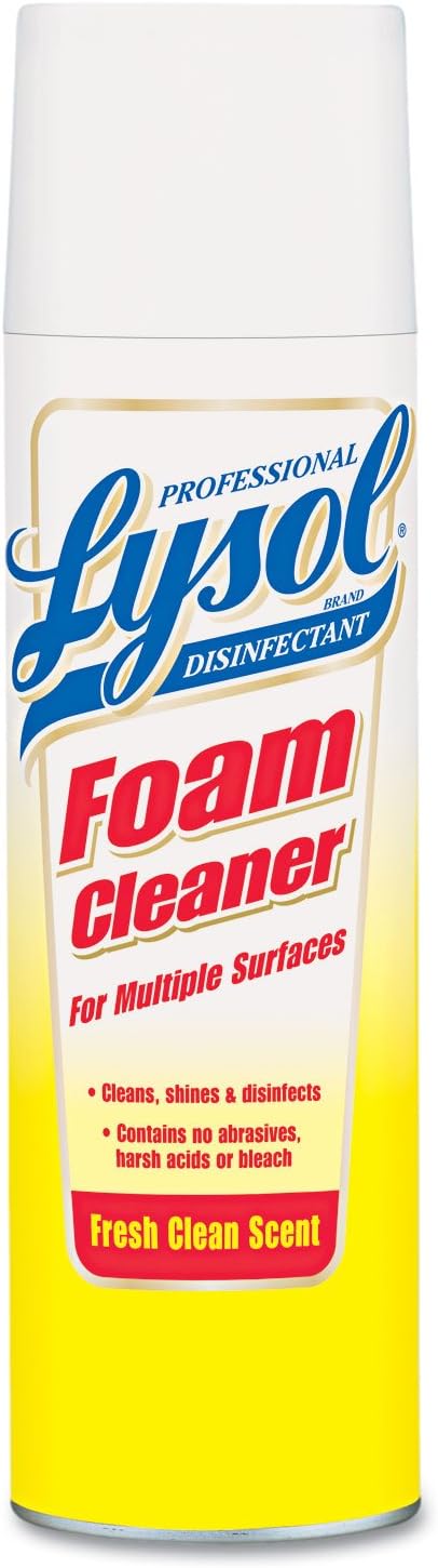 Lysol Professional Foam Cleaner for Multiple Surfaces, 24 Ounce
