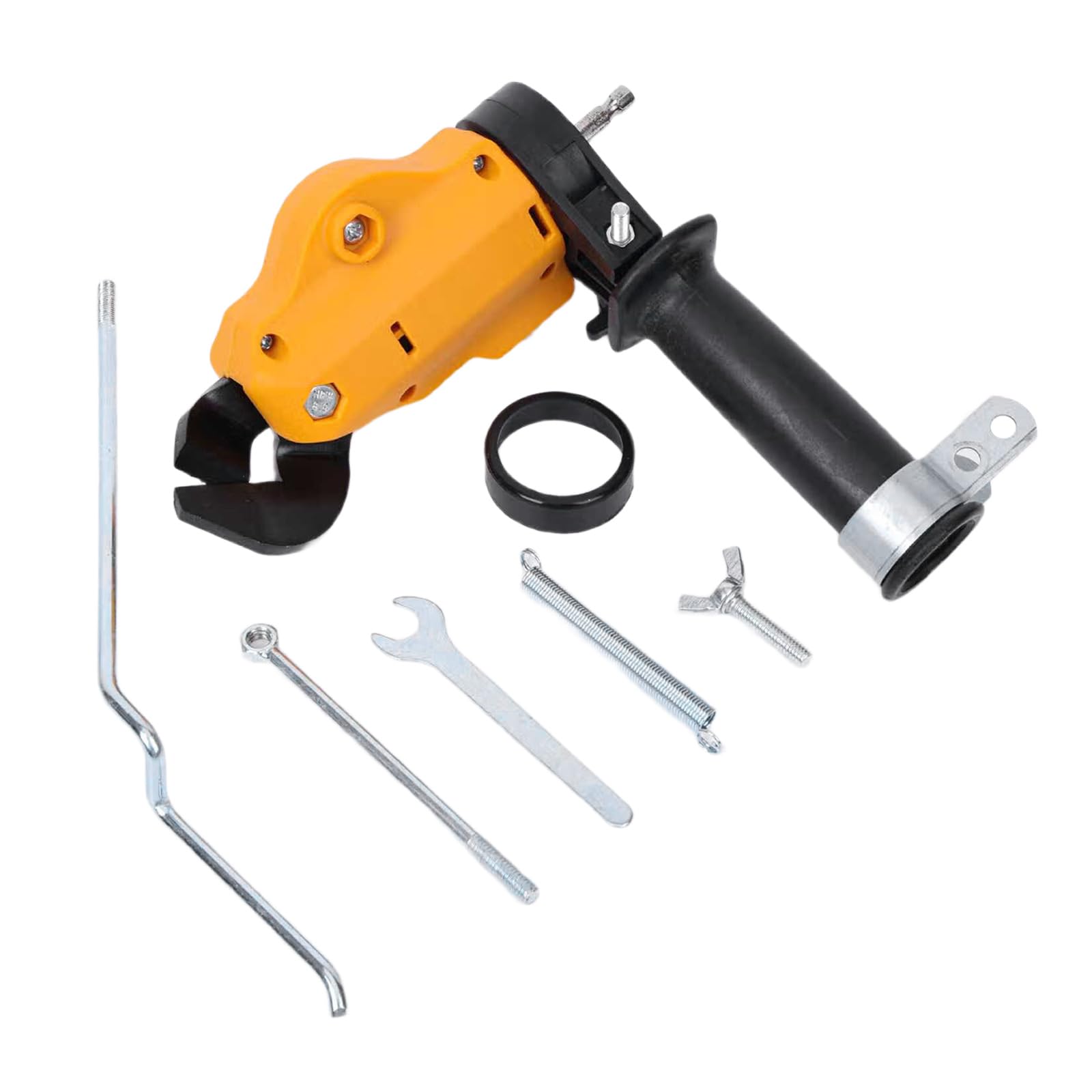 Jazuaiao Electric Drill Plate Shears Attachment Workshop Repair Accessories For Iron Aluminum Metal Cutting Drill Conversion Metal Plate Cutter Cordless Fit Attachment Conversion Cutter Cordless Fit
