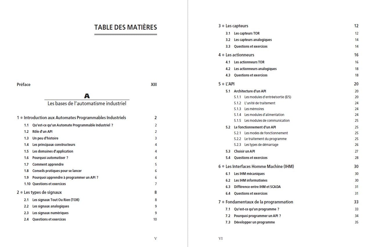 L'automatisme industriel en pratique: Concepts de base, exercices corrigés et mini-projets