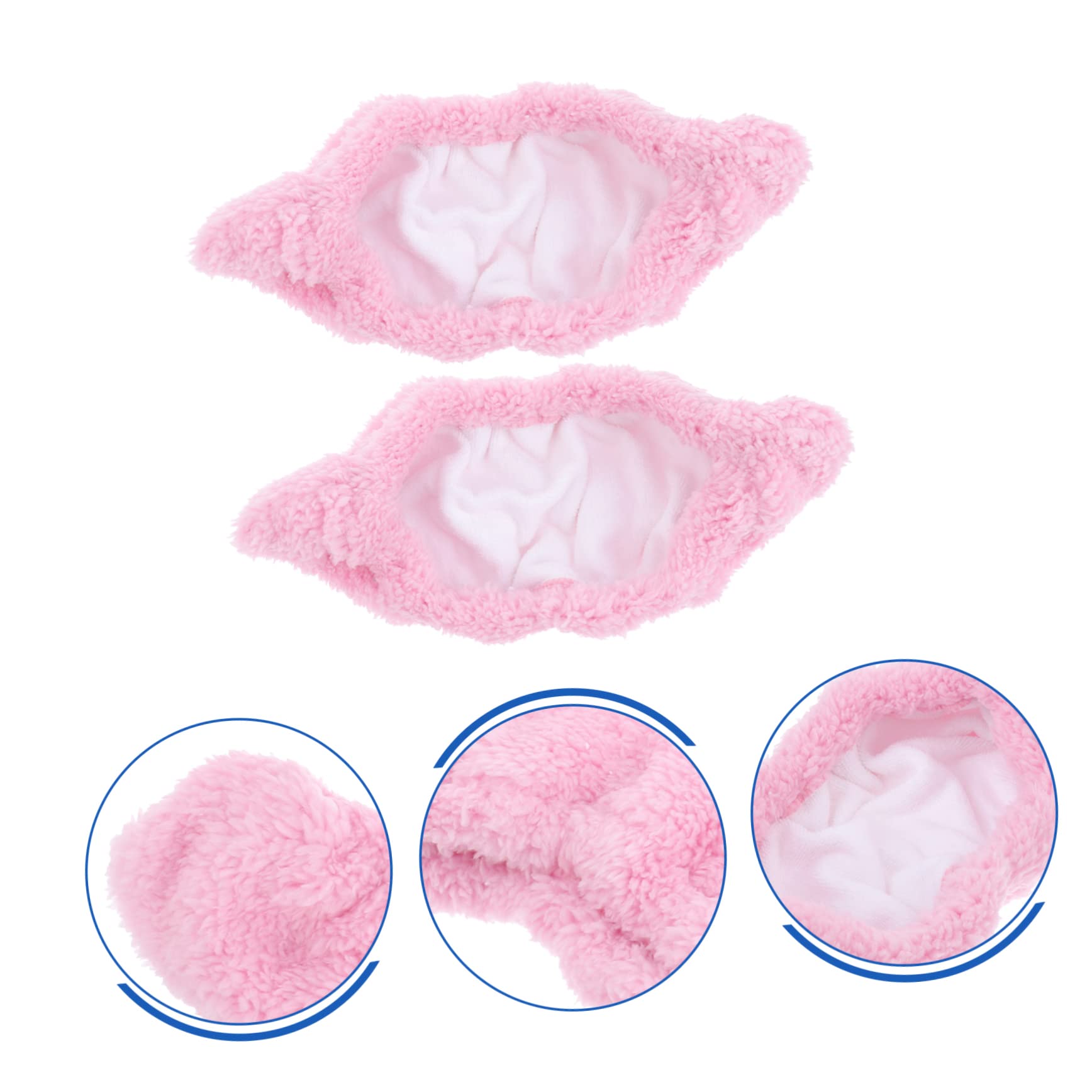 POPETPOP Housses de Patins à Glace Couverture Patinage Tampon antidérapant Fruit Planche à Roulette gardes de Patins Adulte Protecteur Palet Couvre-Lame Enfant Le Hockey Rose