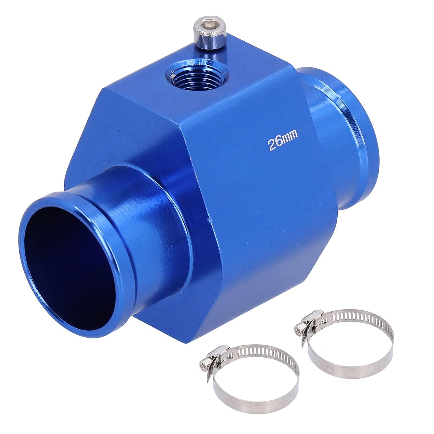 Water Temperature Joint Pipe, Water Temp Sensor Adapter 26mm for Most