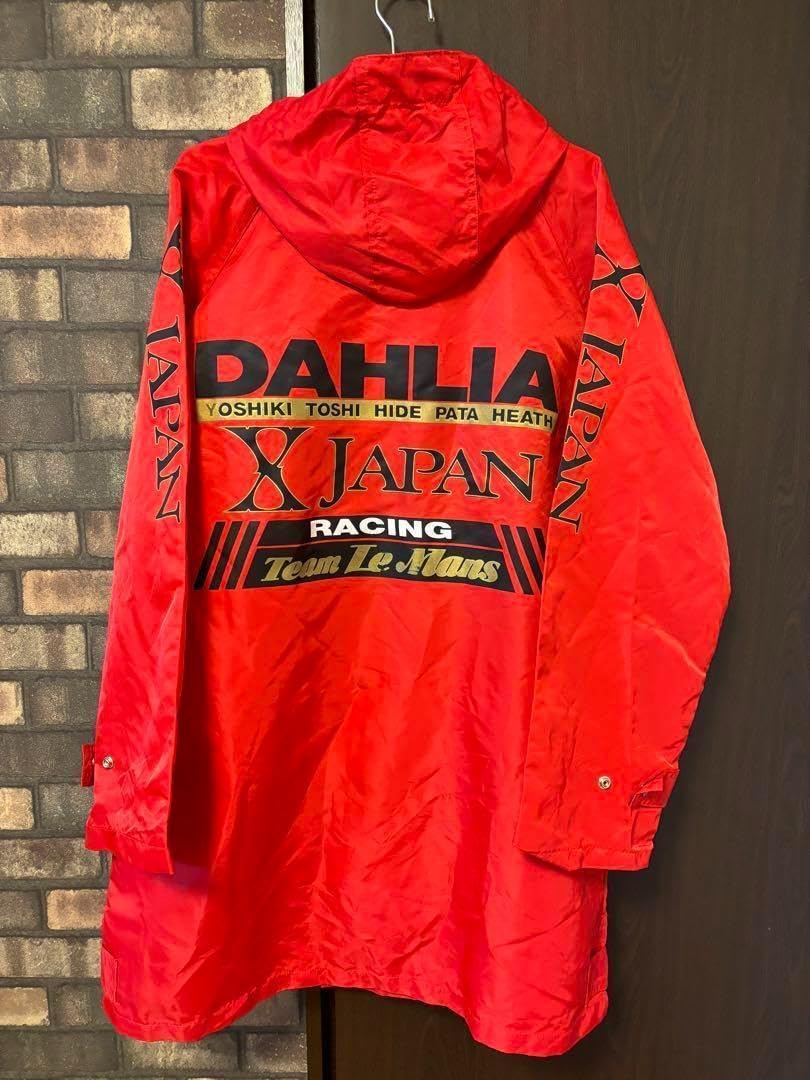 最終値下げ！XJAPANジャパン/DHALIAダリア/レインコート/レッド 最終値下げ！XJAPANジャパン/DHALIAダリア/レインコート/レッド