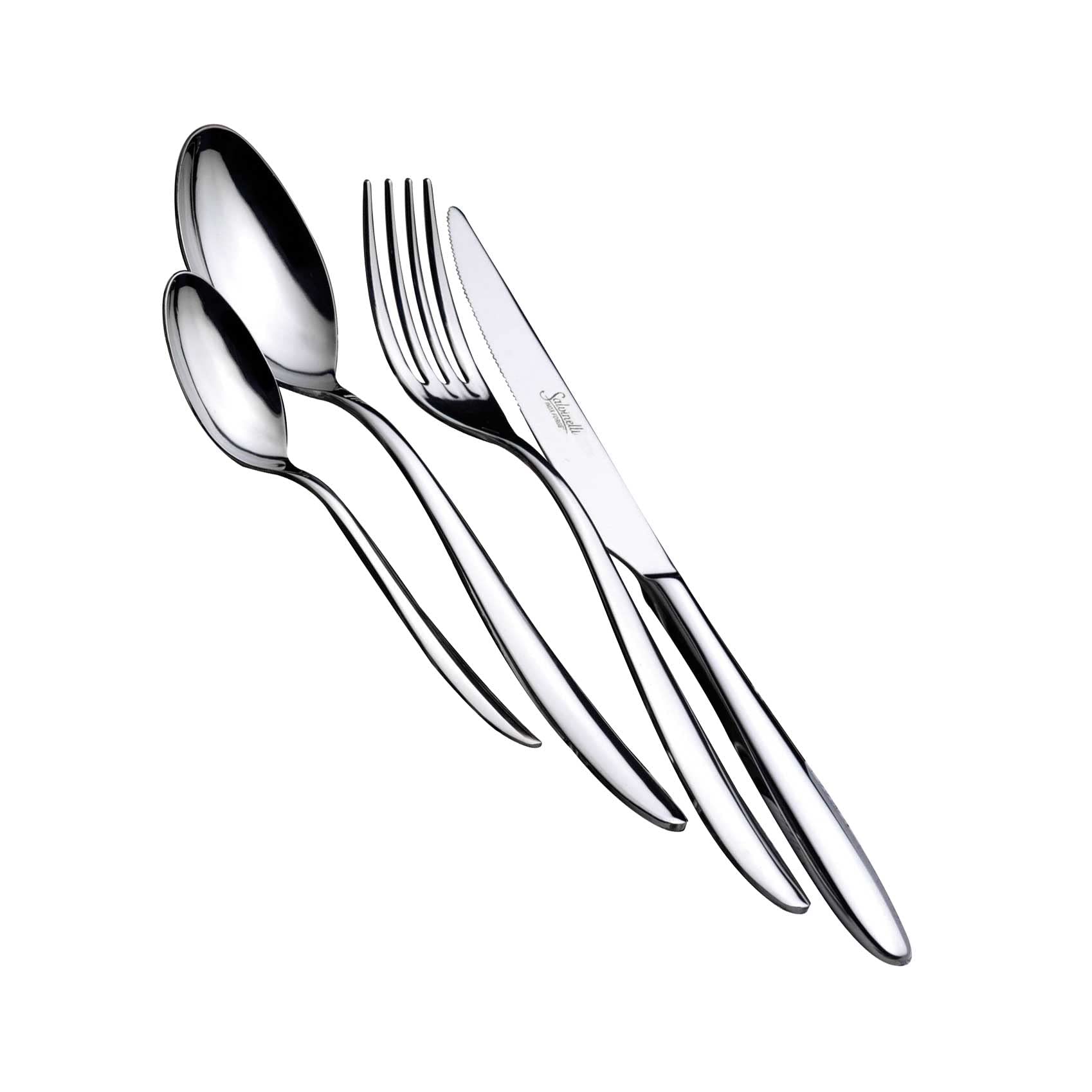 100 Cucchiaini Da Caffè In Acciaio Inossidabile - Linea Bar Mod. Rimini | Per Bar, Ufficio O Casa - Foto 2