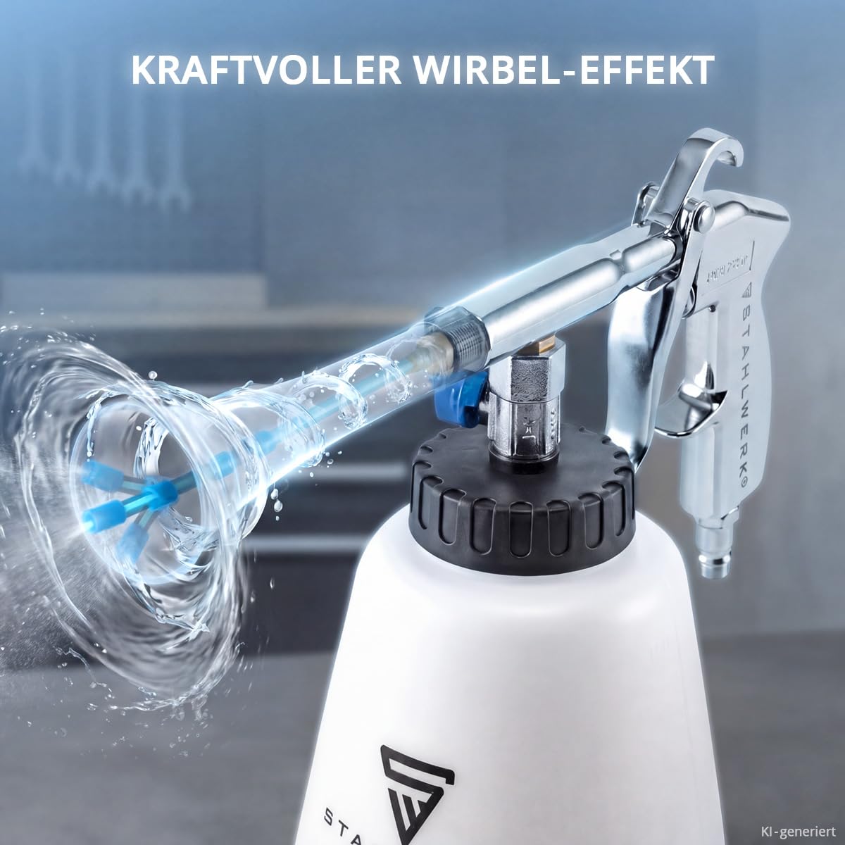 STAHLWERK Pistolet de nettoyage à air comprimé RP-90 ST