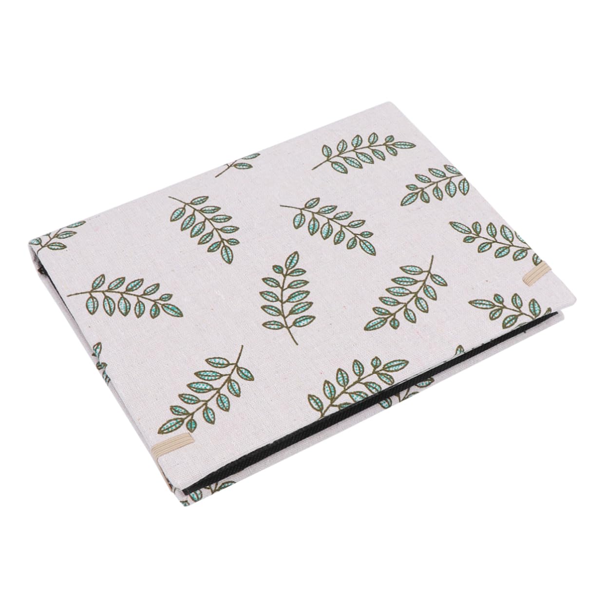 GOOHOCHY Leaves Pattern Photo Album Cloth Insert Type and Lightweight for Anniversaries Birthdays Weddings and Holidays Style