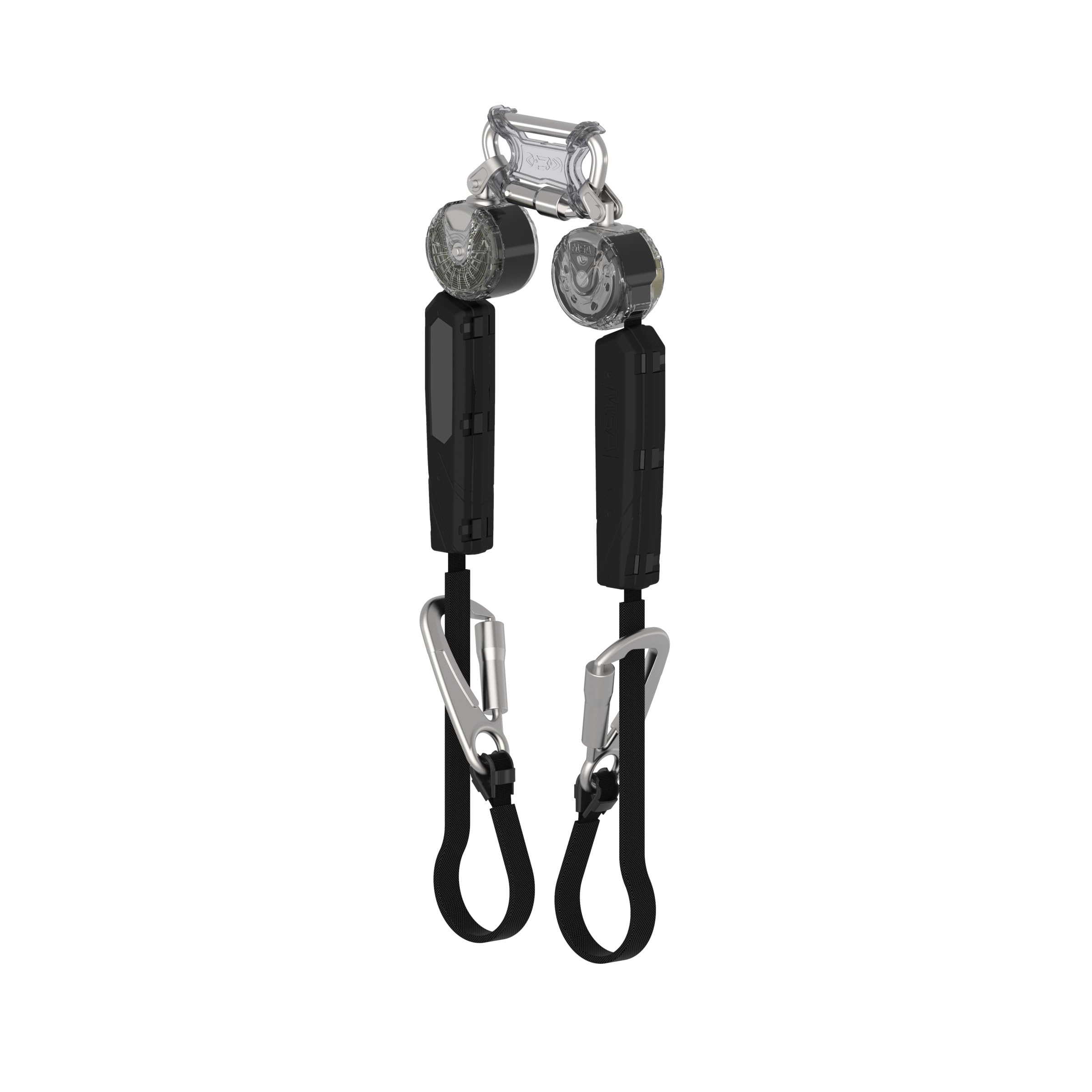 MSA V-TEC - Mini limitatore di caduta personale, 1,8 m, doppia gamba