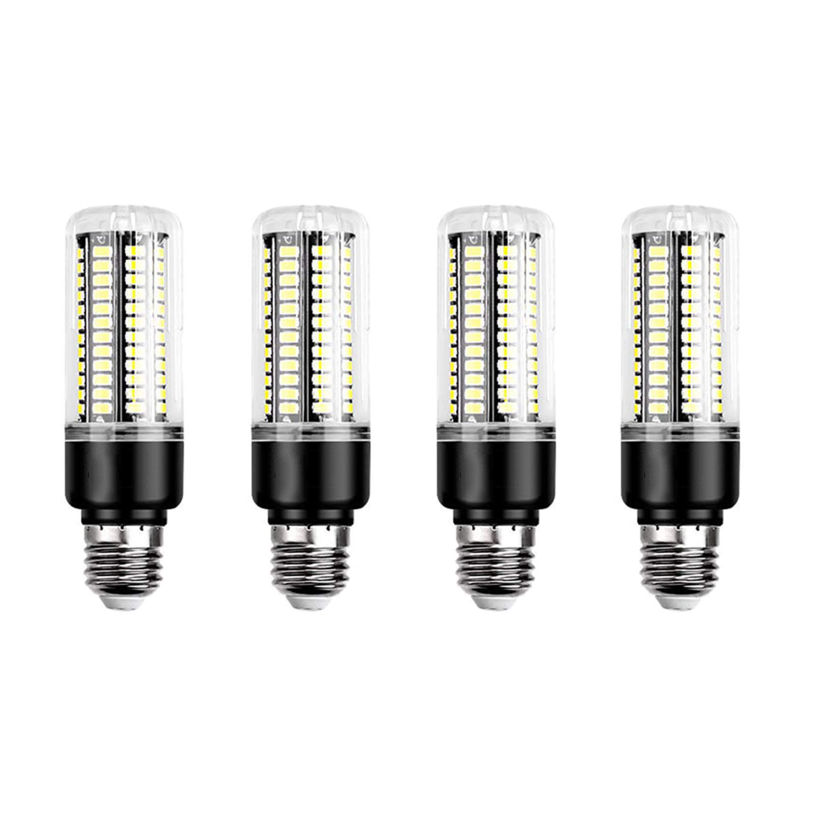 Ampoule LED Maïs 9 W Ampoule Bougie LED E27 Bouche à Vis, 108 LED 5367 SMD Equivalent Ampoule à Incandescence 90 W, Économie d'énergie Sans Scintillement, Lot 4