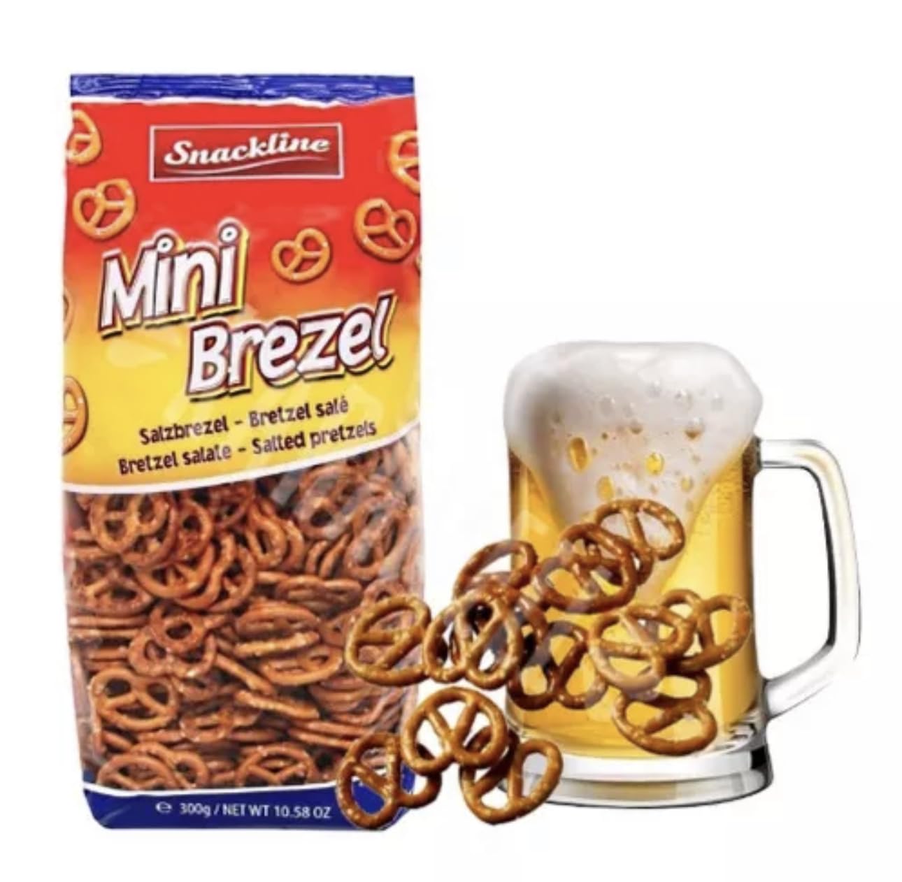 Mini brezel pretzels 300g