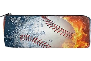 AUUXVA Baseball Pencil Case for Boys