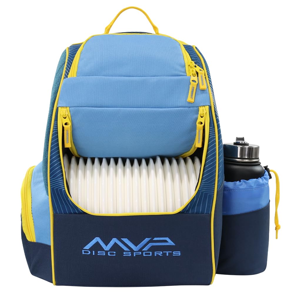 MVP Disc Sports Shuttle Disc Golf Backpack Bag (Choose Your Style and Color)