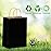 Qutuus Black Paper Gift Bags with Handles Bulk - 600 Pcs 8x4.5x10 Black Gift Bags, Kraft Bags for Retail, Shopping, Party, Goody, Business.